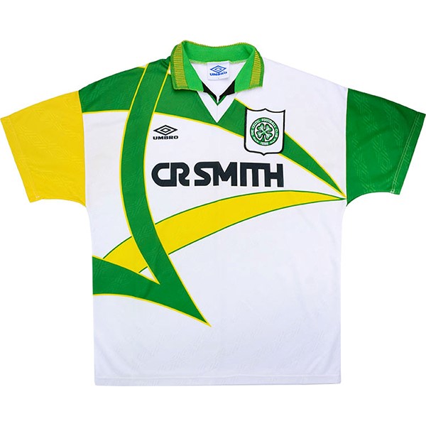 Camiseta Celtic Tercera Equipación Retro 1994 1995 Blanco